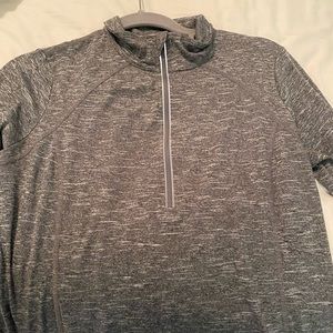 Athletic half zip